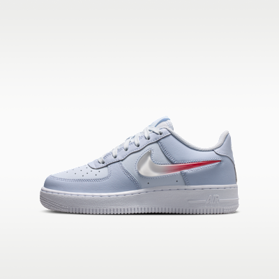 Nike Air Force 1 "Jelly Swoosh" Big Kids' Shoes