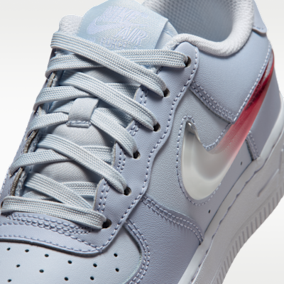 Nike Air Force 1 "Jelly Swoosh" Big Kids' Shoes