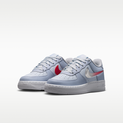 Nike Air Force 1 "Jelly Swoosh" Big Kids' Shoes