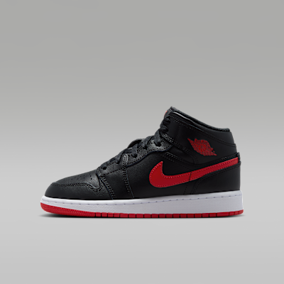 Air Jordan 1 Mid Big Kids' Shoes