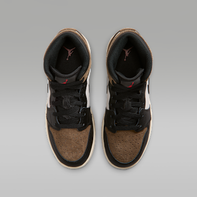 Air Jordan 1 Mid Big Kids' Shoes