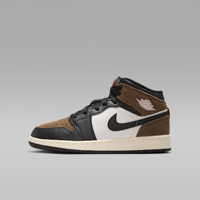 Air Jordan 1 Mid Big Kids' Shoes