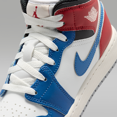 Air Jordan 1 Mid Big Kids' Shoes