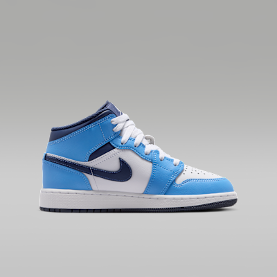 Air Jordan 1 Mid Big Kids' Shoes
