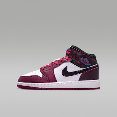 Air Jordan 1 Mid SE Big Kids' Shoes