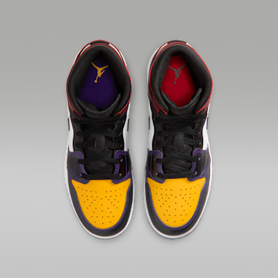 Air Jordan 1 Mid SE Big Kids' Shoes
