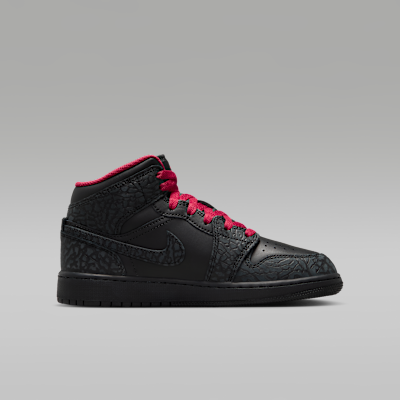 Air Jordan 1 Mid SE Big Kids' Shoes