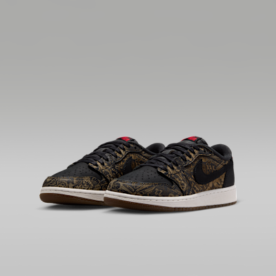 Air Jordan 1 Retro Low OG "Laser" Big Kids' Shoes