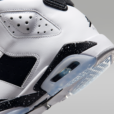 Air Jordan 6 Retro "Black and White" Big Kids' Shoes