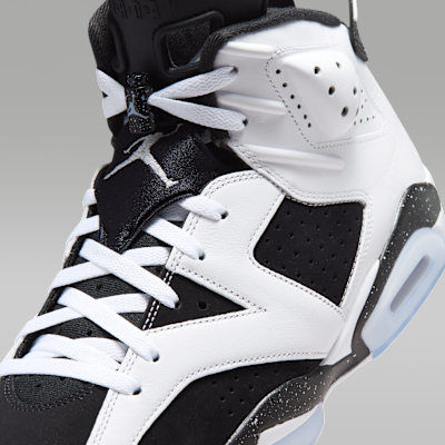 Air Jordan 6 Retro "Black and White" Men's Shoes