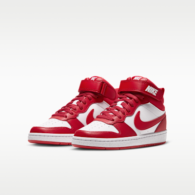 Nike Court Borough Mid 2 Big Kids' Shoes
