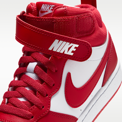 Nike Court Borough Mid 2 Big Kids' Shoes