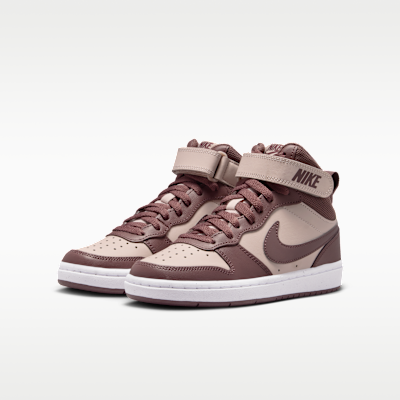 Nike Court Borough Mid 2 Big Kids' Shoes