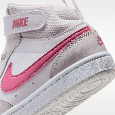 Nike Court Borough Mid 2 Little Kids' Shoes