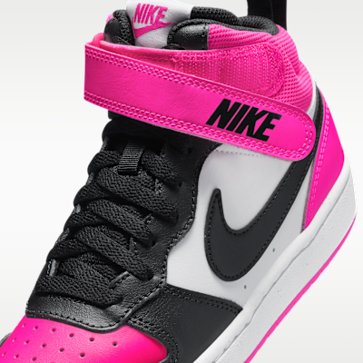 Nike Court Borough Mid 2 Big Kids' Shoes
