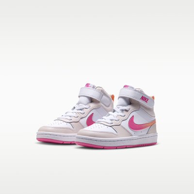 Nike Court Borough Mid 2 Little Kids' Shoes