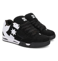 Step up your skate style with the DC Shoes Men’s Command Shoes—featuring a classic black and white colorway, thick black laces, and bold white star accents on the sides. The iconic DC logo appears on both the tongue and toe, while their chunky, athletic build offers that classic DC bulk. Inspired by the legendary DC Command series, these shoes deliver signature cushioning for all-day comfort.