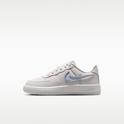 Nike Force 1 Low "Jelly Swoosh" Little Kids' Shoes
