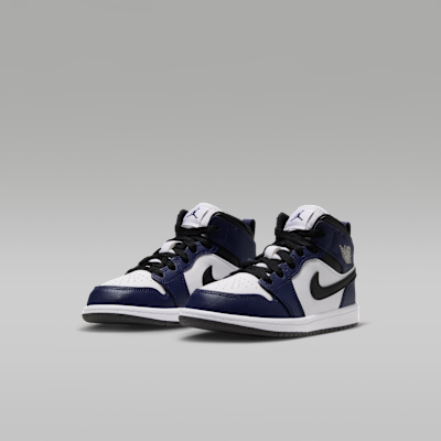 Jordan 1 Mid Little Kids' Shoes