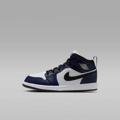 Jordan 1 Mid Little Kids' Shoes