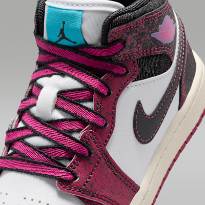 Jordan 1 Mid SE Little Kids' Shoes