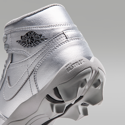 Jordan 1 Mid Little/Big Kids' Cleats