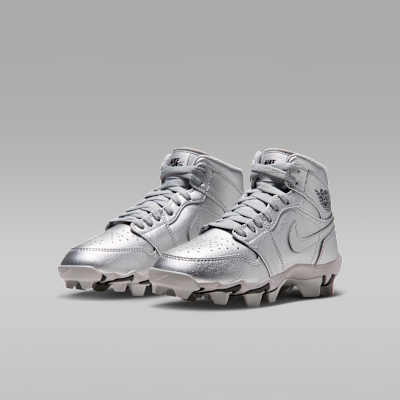 Jordan 1 Mid Little/Big Kids' Cleats