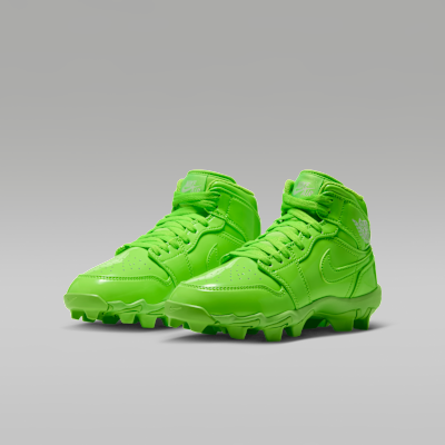 Jordan 1 Mid Little/Big Kids' Cleats
