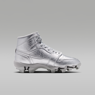 Jordan 1 Mid Little/Big Kids' Cleats