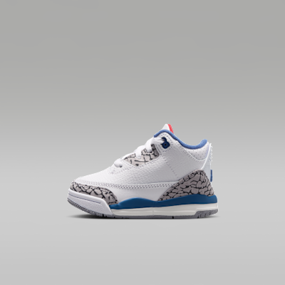 Jordan 3 Retro "True Blue" Baby/Toddler Shoes