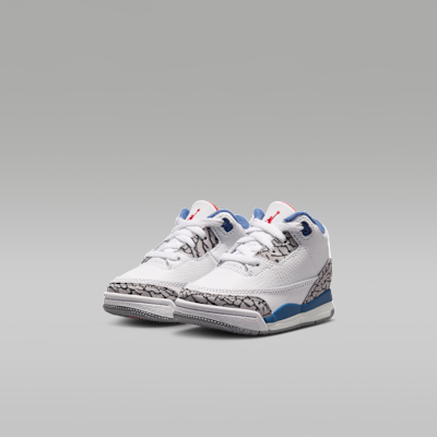 Jordan 3 Retro "True Blue" Baby/Toddler Shoes