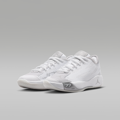 Luka 77 "Triple White" Big Kids' Basketball Shoes
