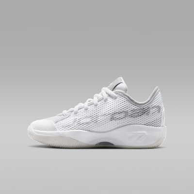 Luka 77 "Triple White" Big Kids' Basketball Shoes