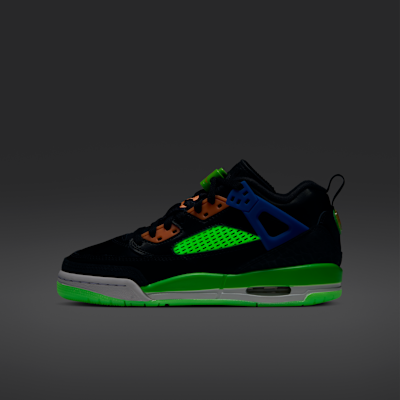 Jordan Spizike Low "Jam Central" Big Kids' Shoes