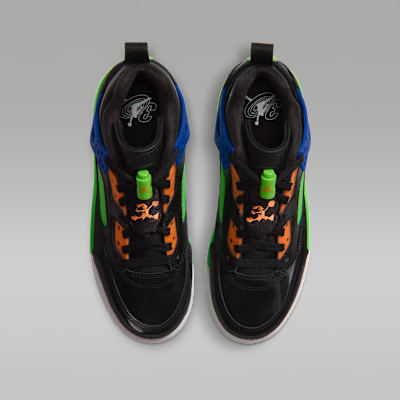Jordan Spizike Low "Jam Central" Big Kids' Shoes