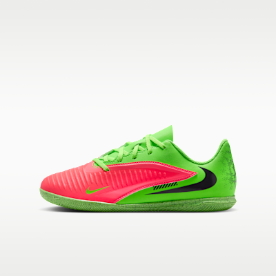 Nike Jr. Phantom 6 Low Club "Erling Haaland" Big Kids' Indoor/Court Soccer Shoes