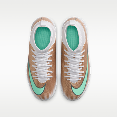 Nike Jr. Mercurial Superfly 11 Club "Kylian Mbappé" Big Kids' Turf High-Top Soccer Shoes