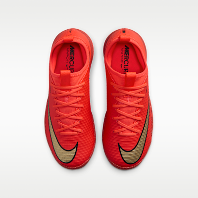 Nike Jr. Mercurial Vapor 17 Academy Big Kids' Indoor/Court Low-Top Soccer Shoes
