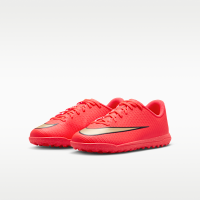 Nike Jr. Mercurial Vapor 17 Club Big Kids' Turf Low-Top Soccer Shoes