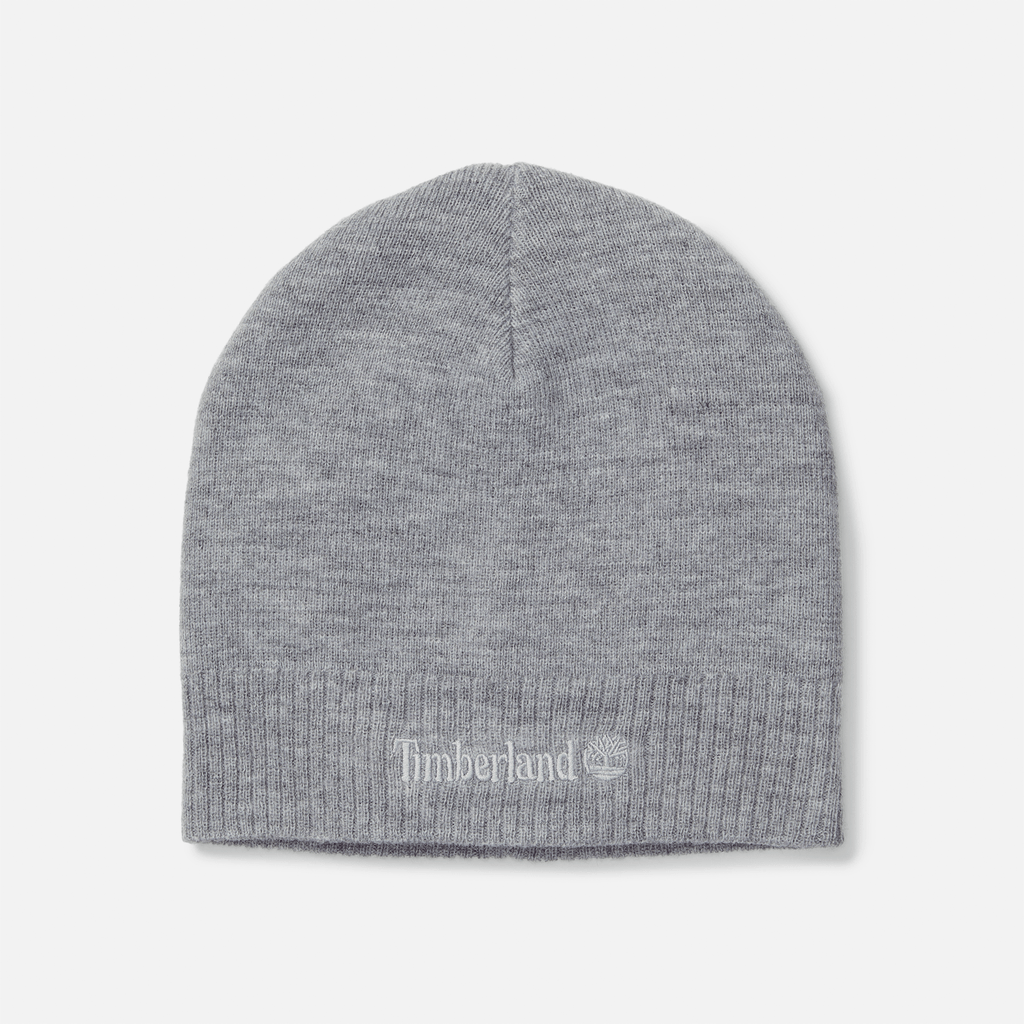 Knit Logo Beanie TBL Medium Grey Heather HERO