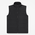 Mens Axis Peak Water Repellent Puffer Vest TBL Black HERO