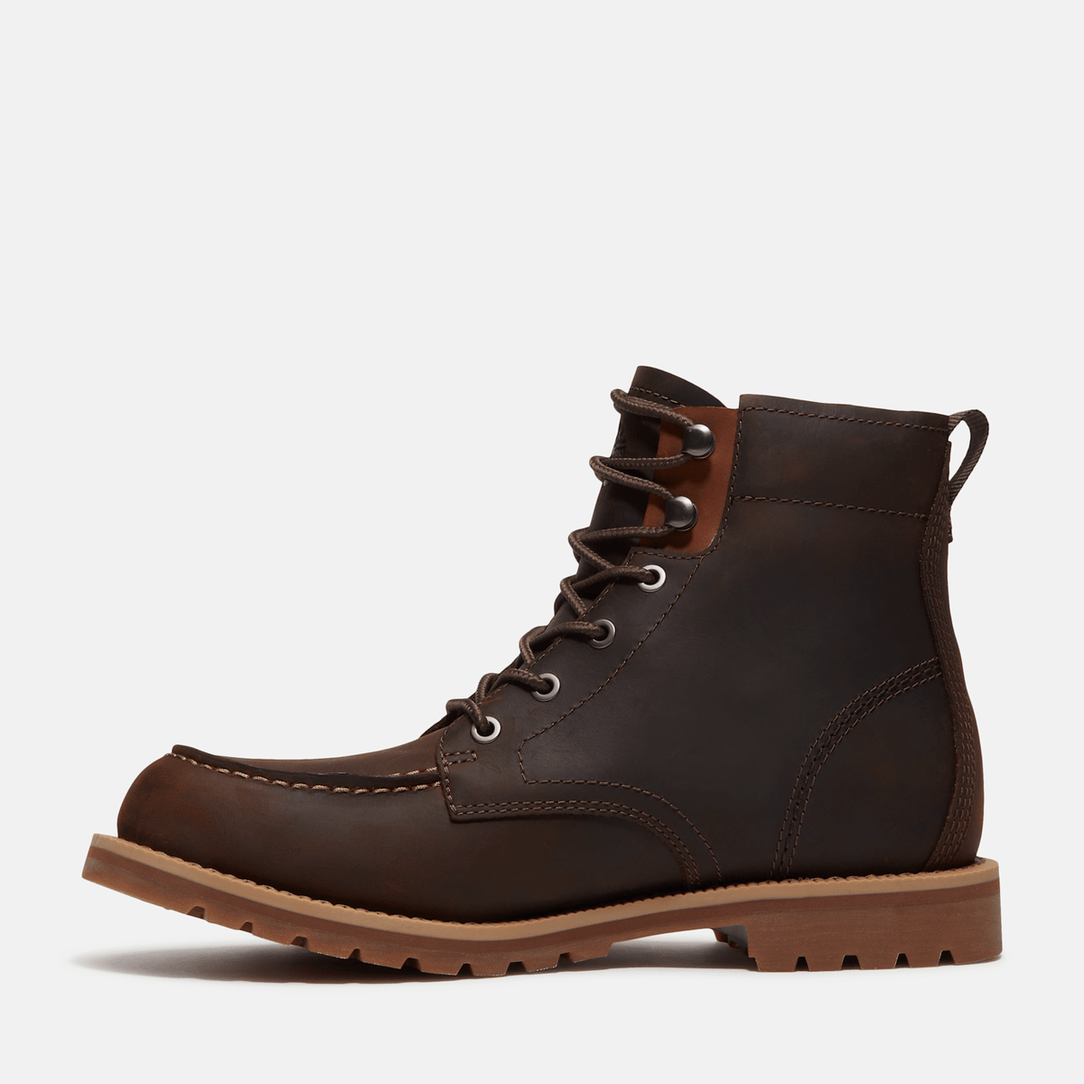 Mens Britton Falls Mid Waterproof Boot TBL Dark Brown FullGrain ALT6