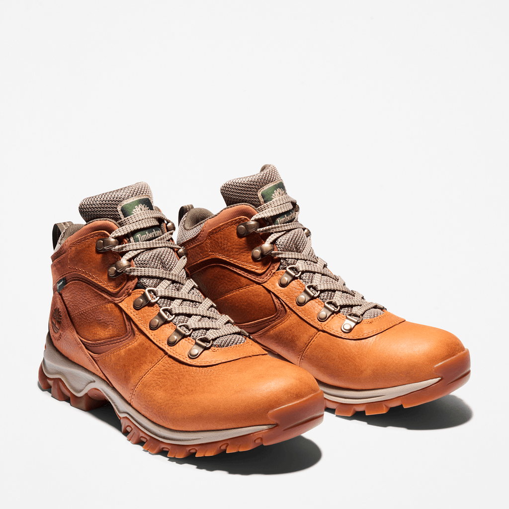 Mens Mt Maddsen Mid Waterproof Hiking Boot TBL Light Brown ALT4