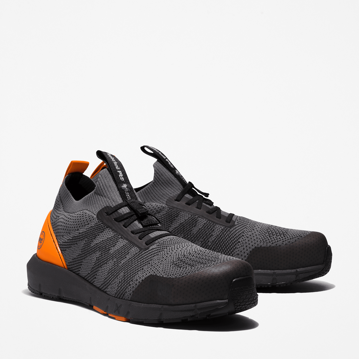 Mens Radius Composite Toe Work Sneaker TBL GreyOrange ALT5