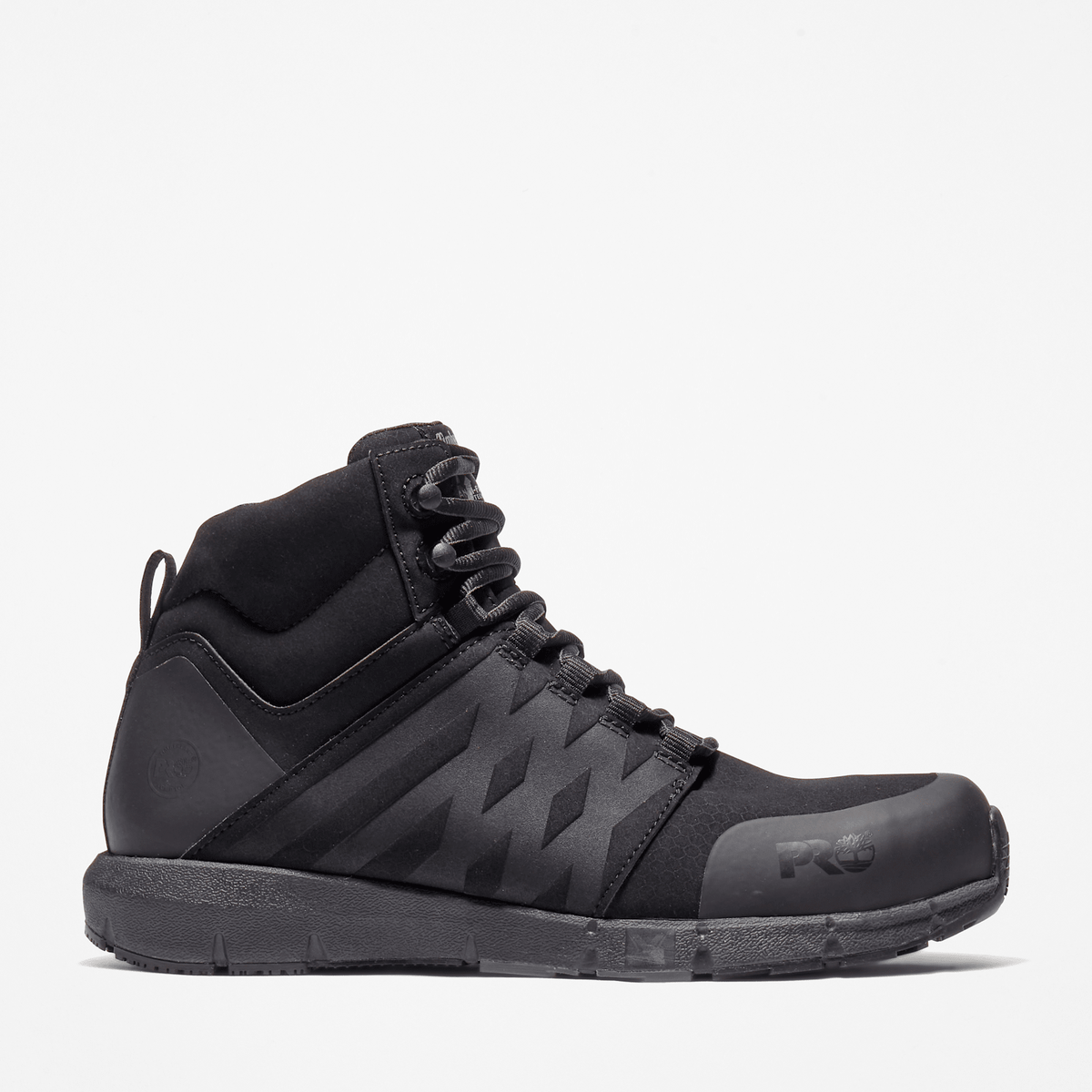 Mens Radius Composite Toe Work Sneaker TBL Black HERO