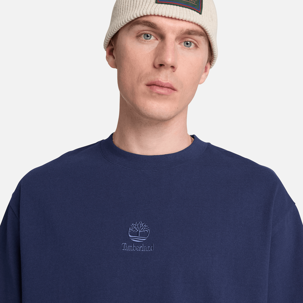 Mens Shorewood Heavyweight ShortSleeve TShirt TBL Dark Navy ALT3