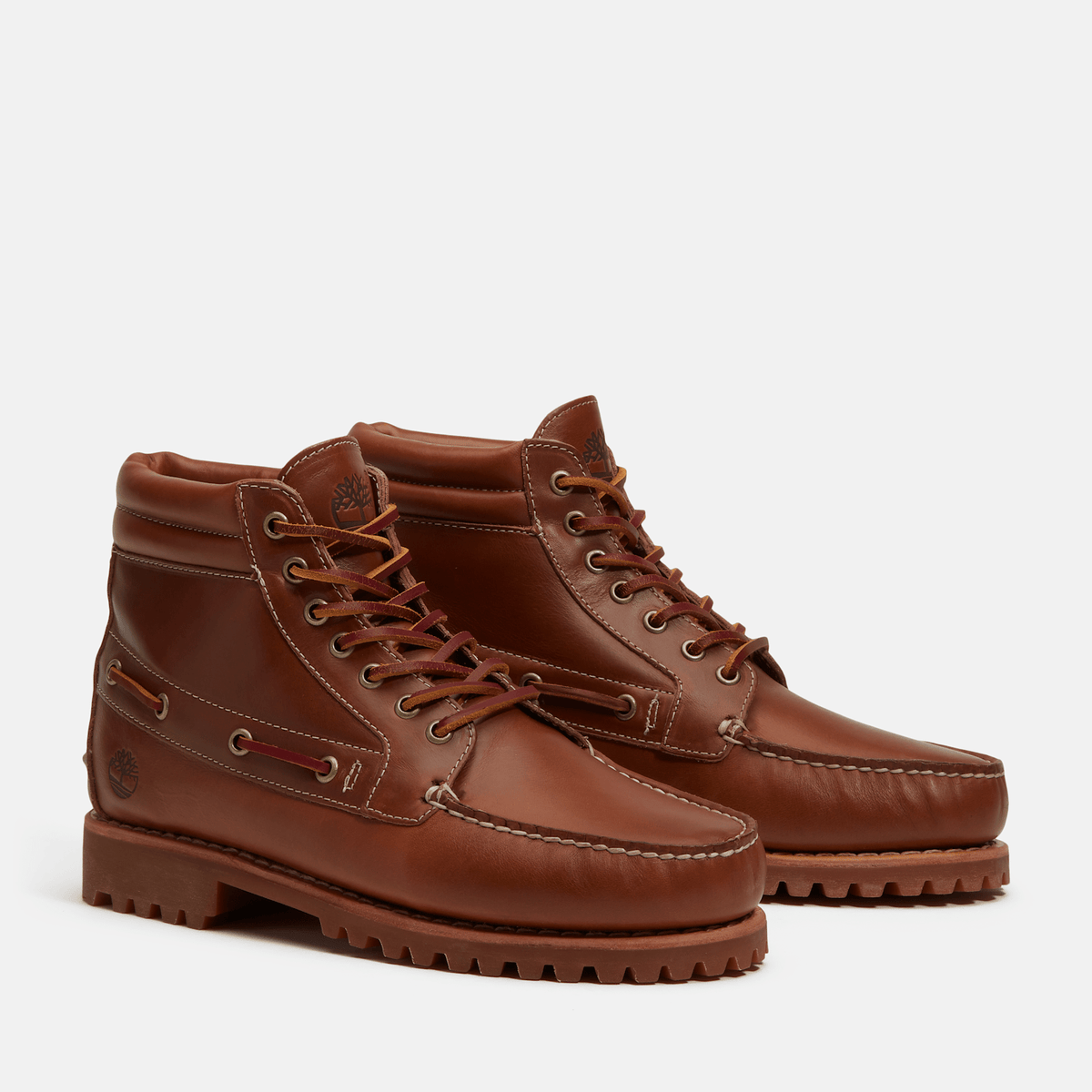 Mens Timberland Authentic Mid Boot TBL Medium Brown FullGrainMedium Brown ALT4