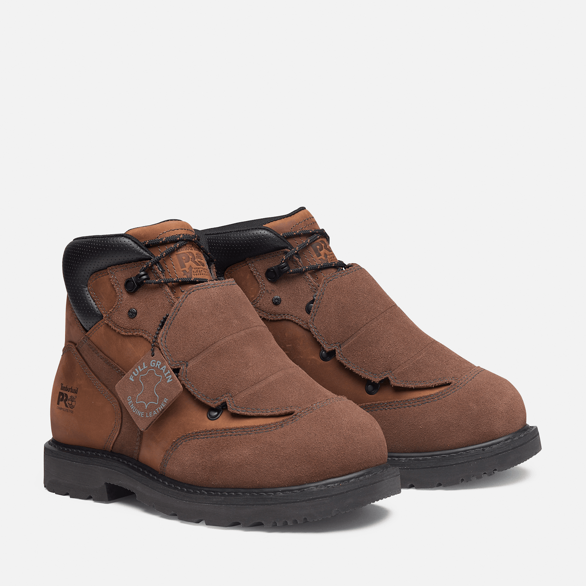 Mens Timberland  PRO 6 Ambridge Composite Toe Work Boot TBL Brown FullGrain ALT4