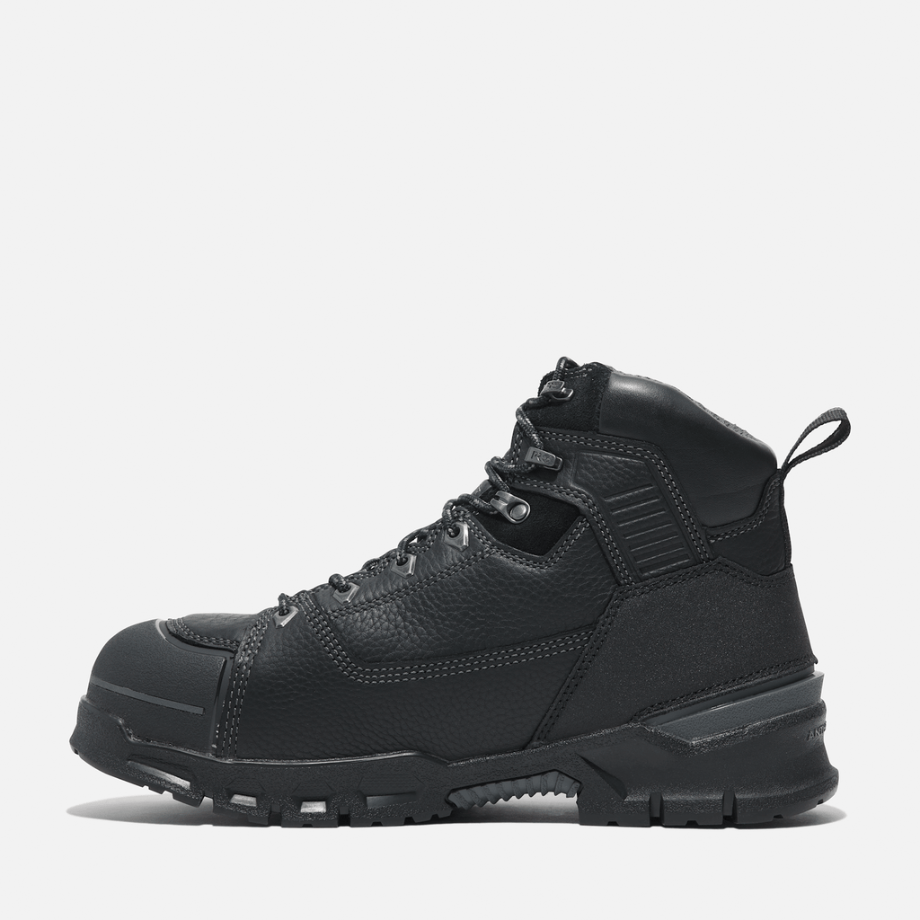 Mens Timberland PRO Endurance EV 6 Composite Toe Waterproof Work Boot TBL BlackGrey ALT6