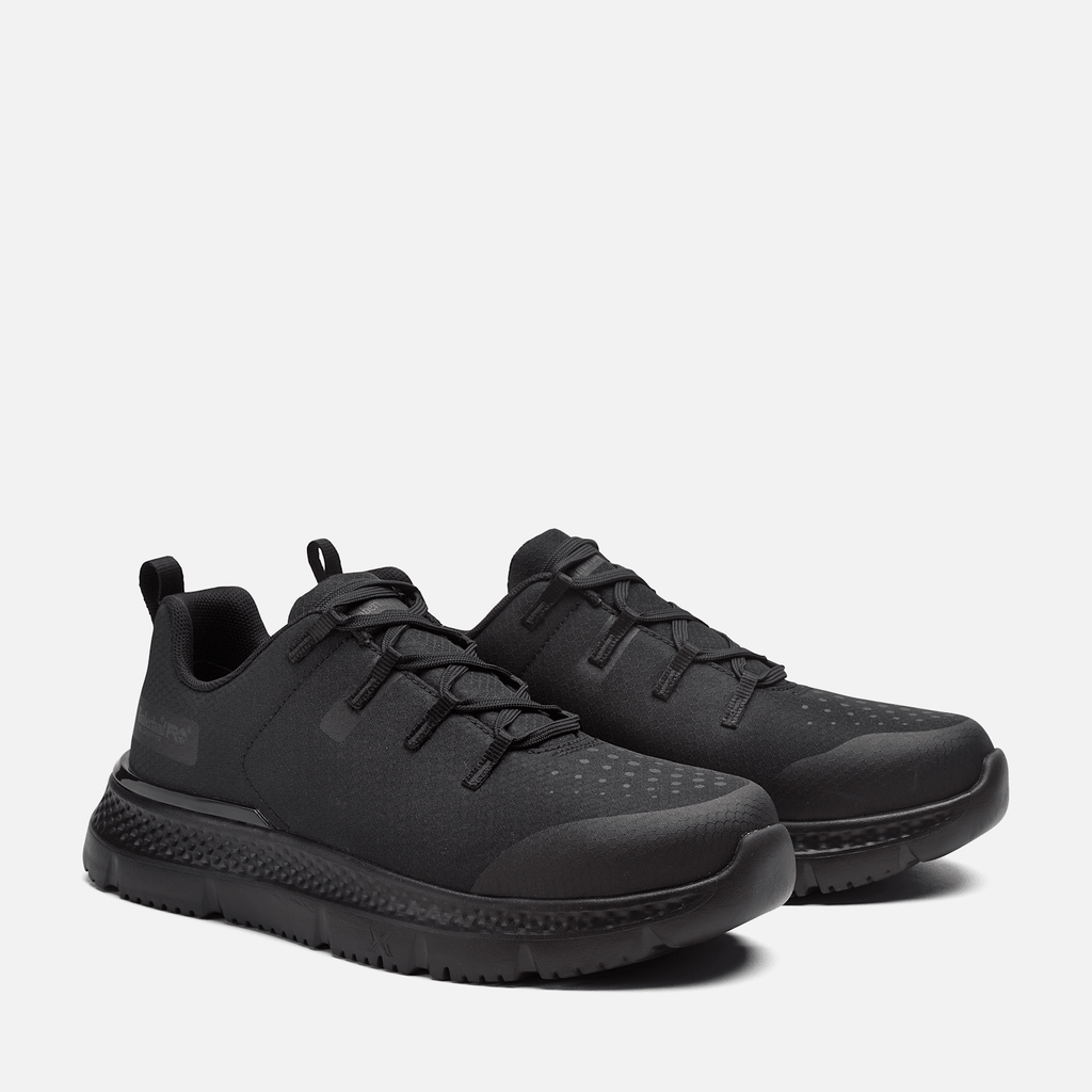 Mens Timberland PRO Intercept Athletic SteelToe Work Sneaker TBL Black ALT4
